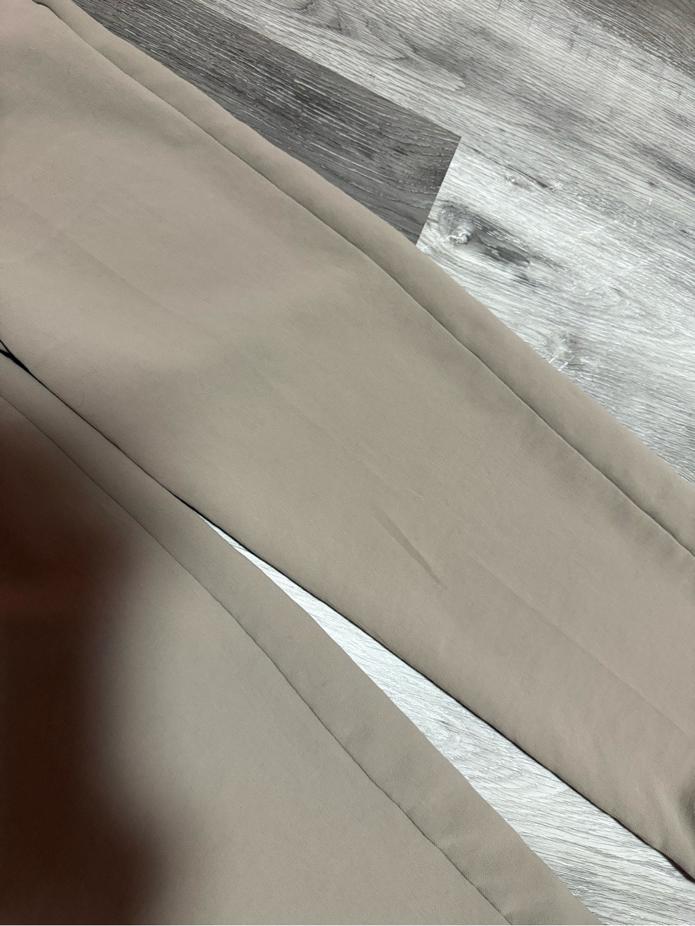 Aritzia Wide-Leg Pants in Tan